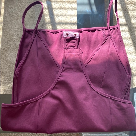Free People Lila Bodysuit Plum Wine Size M - Picture 5 of 8
